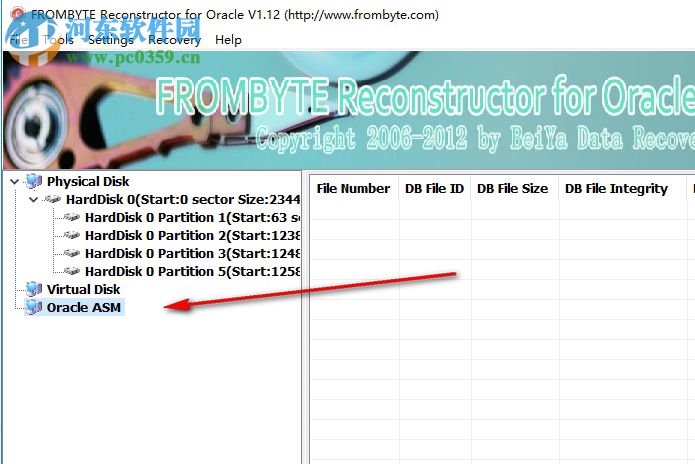 FROMBYTE Reconstructor for Oracle(Oracle数据库修复工具) 1.12 官方版