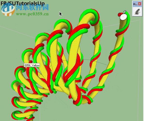 Helix along curve(SketchUp曲线螺旋插件) 0.9.0 最新免费版