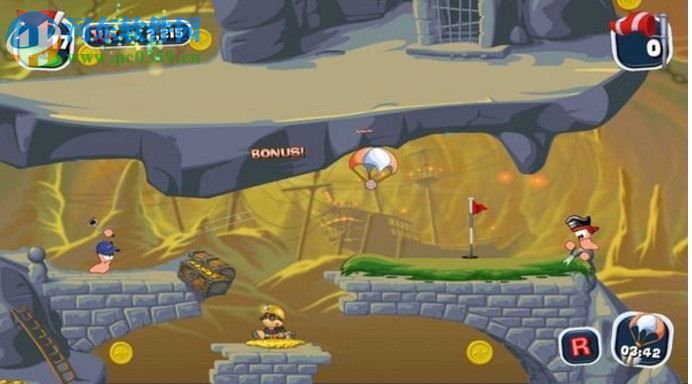 百战天虫疯狂高尔夫 中文版