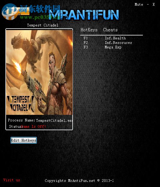 暴风要塞三项修改器