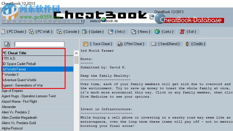 游戏作弊手册(CheatBook) 2018.09 英文版