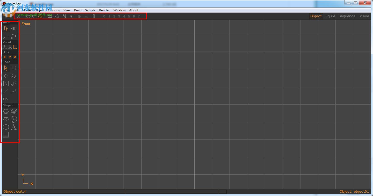 Anim8or(3D建模软件) 1.0 官方版