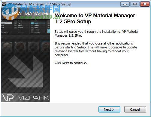 Vizpark Material Manager(3DMax材质贴图管理) 1.2 官方版