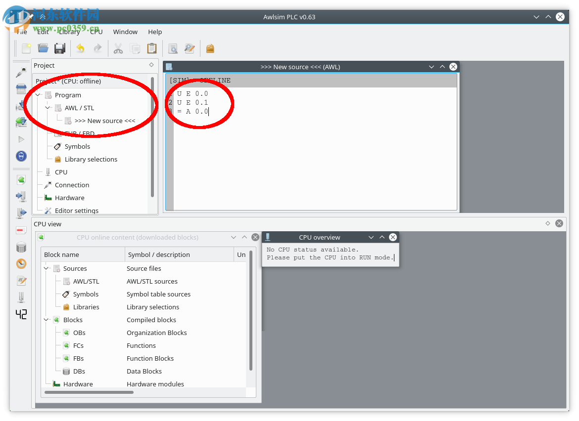Awlsim PLC(CPU容量测试工具) 0.63 最新免费版
