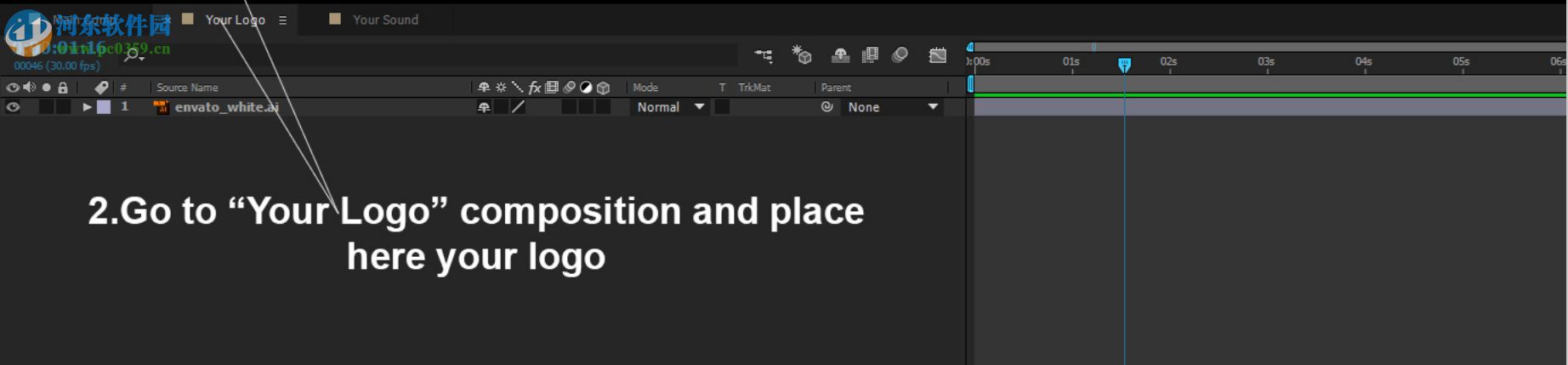 Metalic Particles Logo(金属质感粒子汇聚LOGO片头AE模板) 1.0 免费版