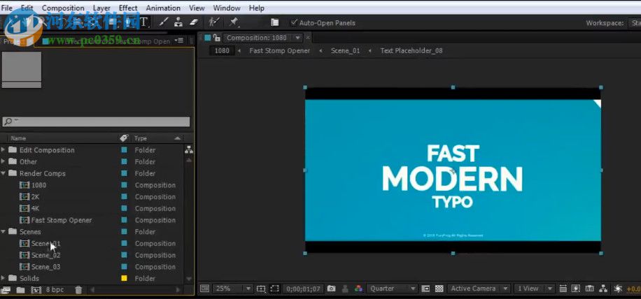 Fast Stomp Opener(快节奏闪现图文快闪展示AE模板) 1.0 免费版