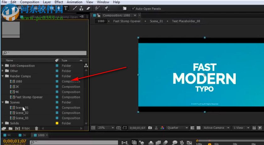 Fast Stomp Opener(快节奏闪现图文快闪展示AE模板) 1.0 免费版