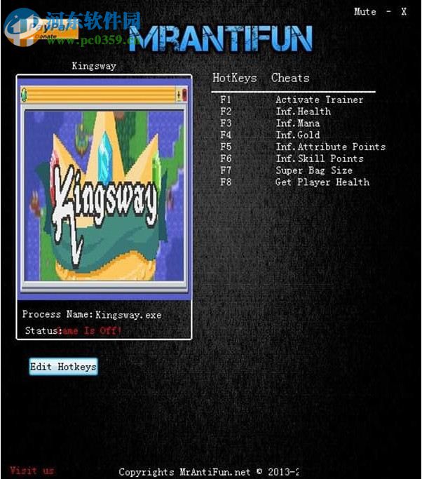 王道Kingsway六项修改器