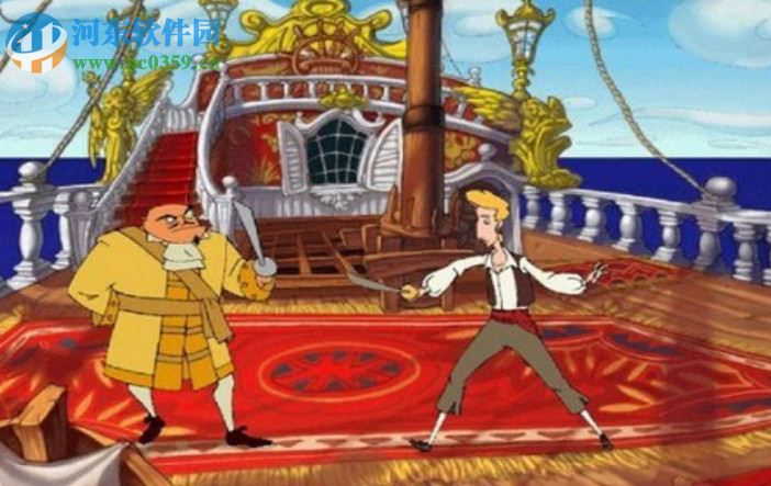 猴岛小英雄3：猴岛的诅咒 英文版