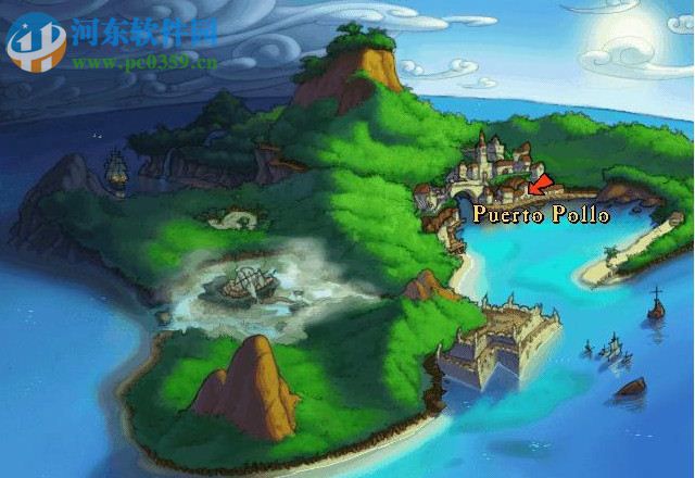 猴岛小英雄3：猴岛的诅咒 英文版