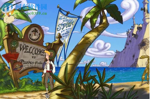 猴岛小英雄3：猴岛的诅咒 英文版