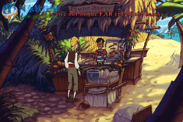 猴岛小英雄3：猴岛的诅咒 英文版