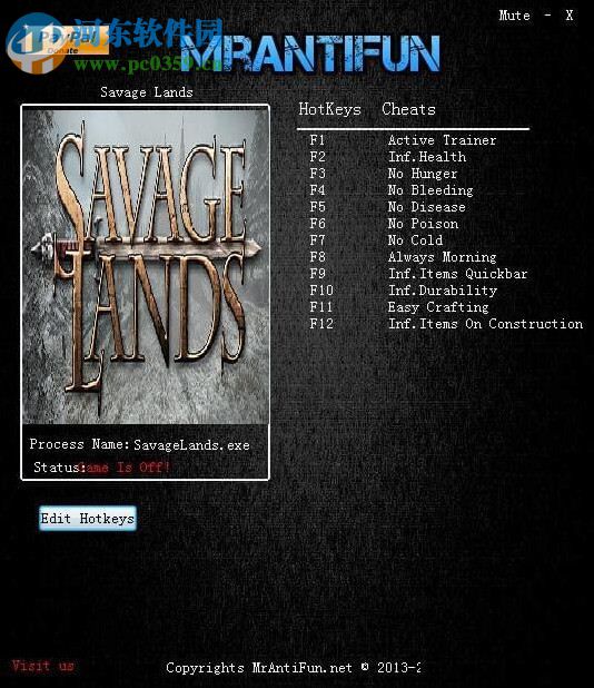 荒蛮大地十一项修改器 V0.8.3