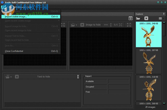 Confidential(图像隐写术工具) 1.0 官方版