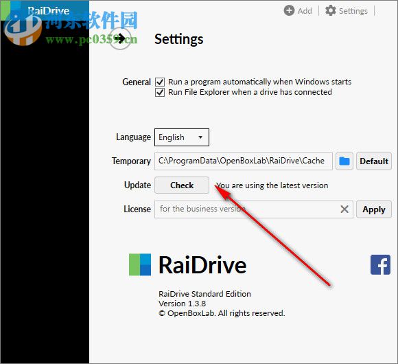 RaiDrive(网盘映射工具) 1.6.2.416 官方版