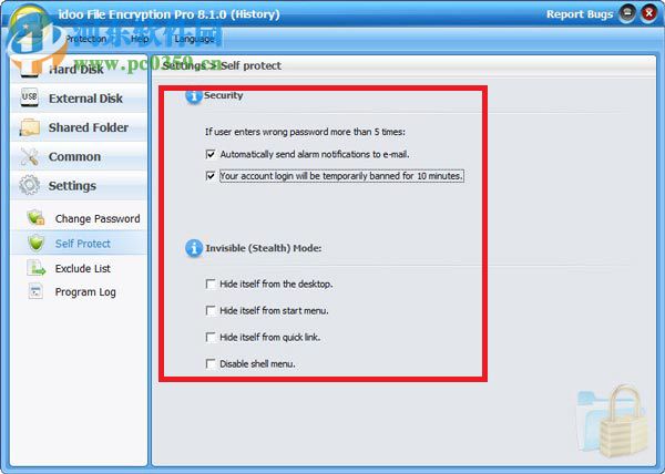 idoo File Encryption Pro(文件加密锁定软件) 9.3.0 官方版