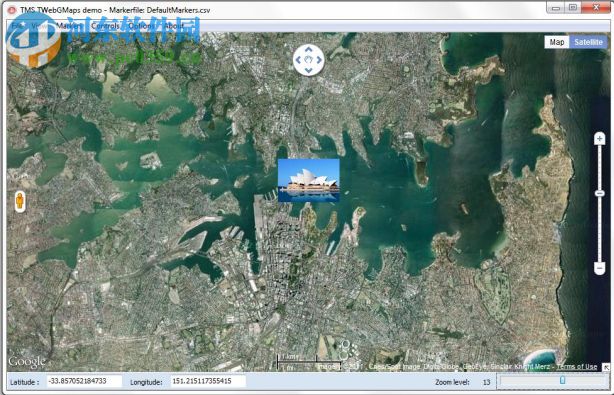 TMS TWebGMaps(谷歌映射路线图工具) 2.9.5.1 官方版