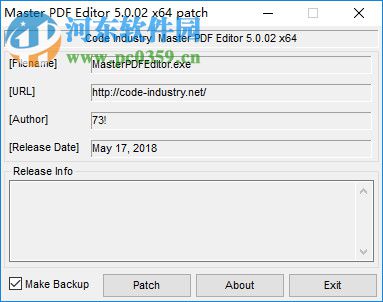 Master PDF Editor注册机下载 支持32/64位