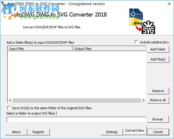 AutoDWG DWG to SVG Converter(DWG转SVG工具) 2.2 官方版