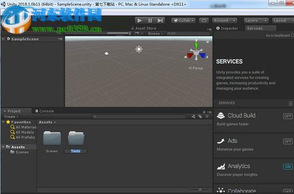 unity3d 2018下载(附安装教程) 2018.1.3f1 破解版