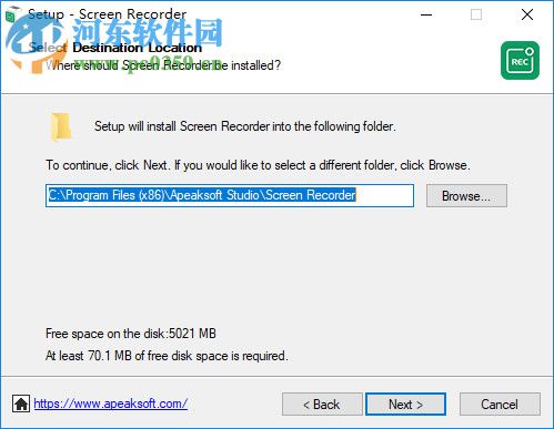 Apeaksoft Screen Recorder(屏幕录像软件)