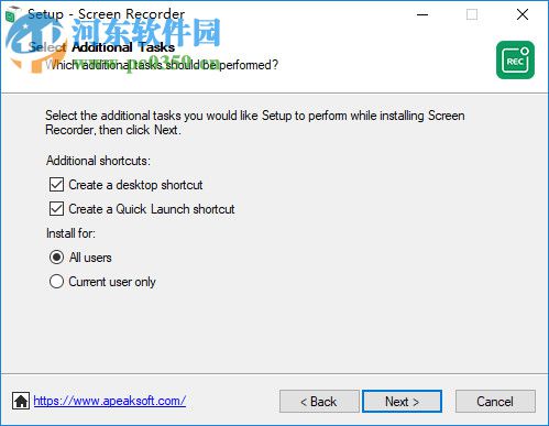 Apeaksoft Screen Recorder(屏幕录像软件)