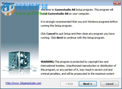 3D GameStudio a8汉化版(三维3D游戏工具) 8.10.1 破解版