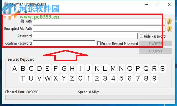 CRYPTISA(文件加密工具) 6.0.6 官方版