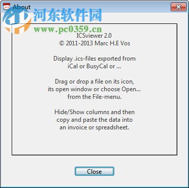 ICSviewer(ics文件浏览器) 2.0 免费版