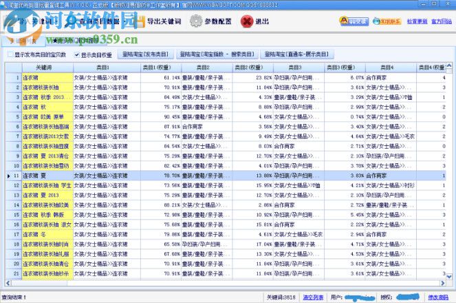 淘宝优先类目批量查询工具 1.3.1.0 官方版