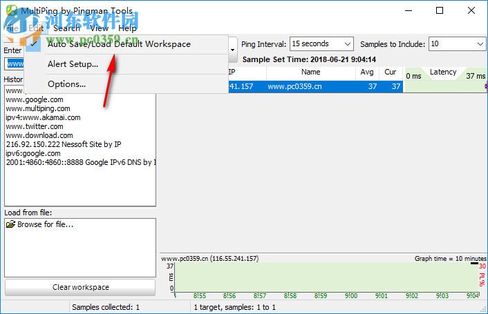 MultiPing下载(TCP/IP监测工具) 3.20.2 官方版