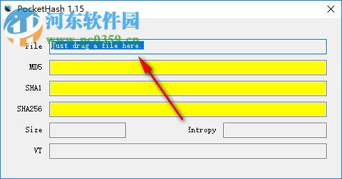 PocketHash(Hash值计算工具) 1.21c 绿色免费版