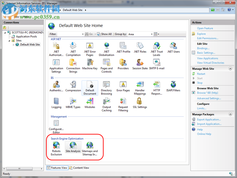 iis搜索引擎优化工具包32位/64位下载 官方版