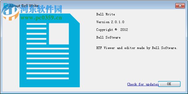 Bell Write(多功能文本编辑器) 2.2.0 官方版