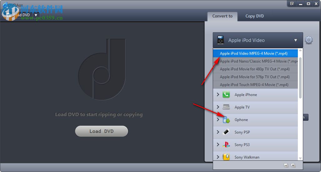 DVDAux(DVD影碟抓取和转换工具) 1.0.0 官方版