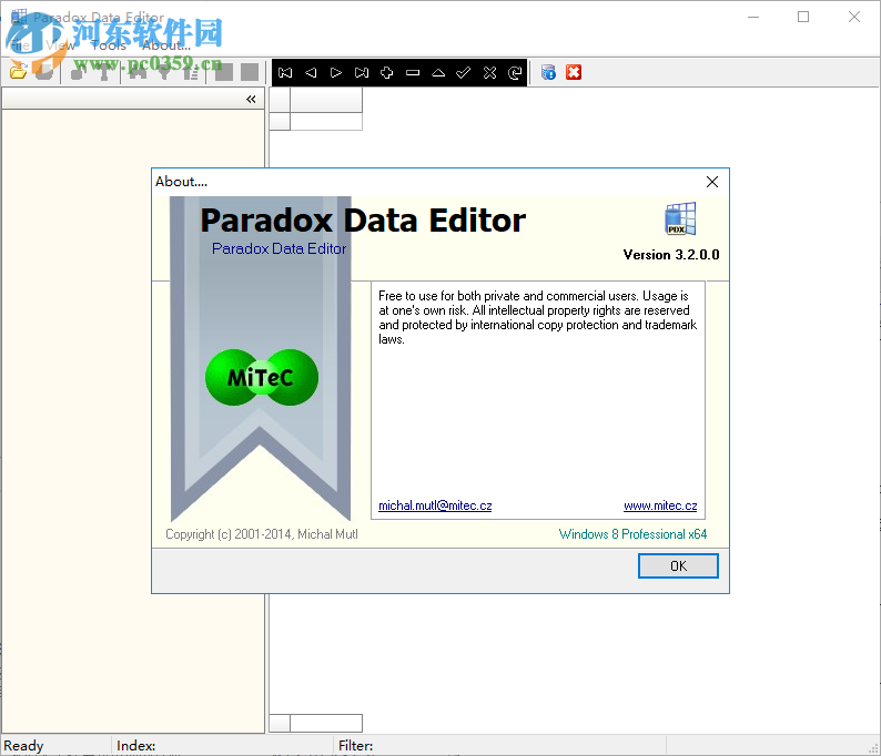 Paradox Data Editor(数据库编辑工具) 3.2.0.0 绿色版