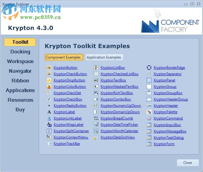 C#界面库(Krypton Toolkit) 4.3.0 官方版