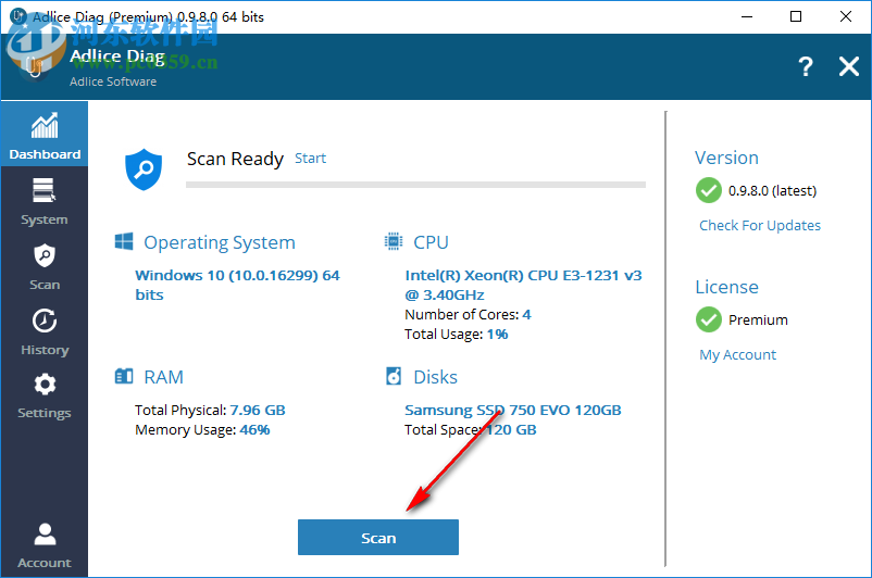 Adlice Diag(反恶意软件) 0.9.8.0 免费版