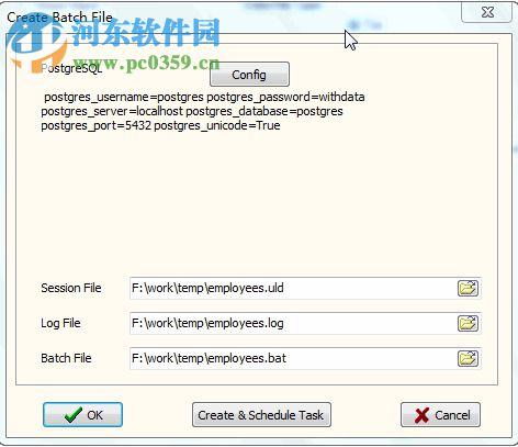 PostgresToExcel(数据库导出工具) 2.1 官方版