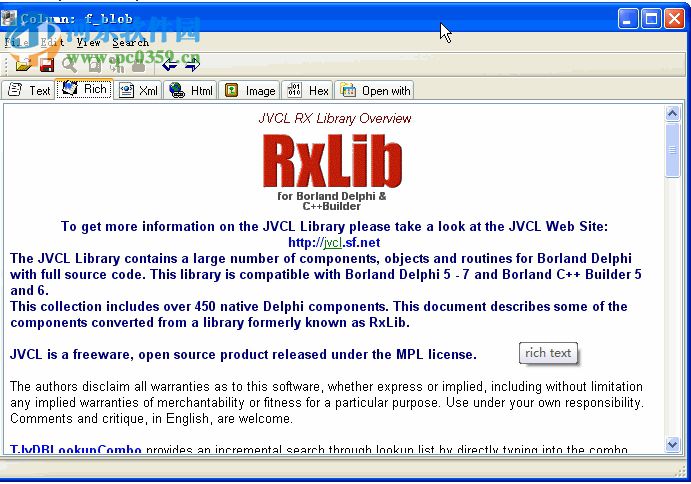 DB2LobEditor(数据库编辑工具)