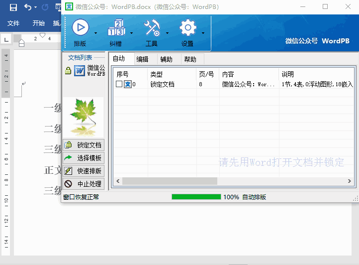 Word智能排版系统 9.0.0 官方版