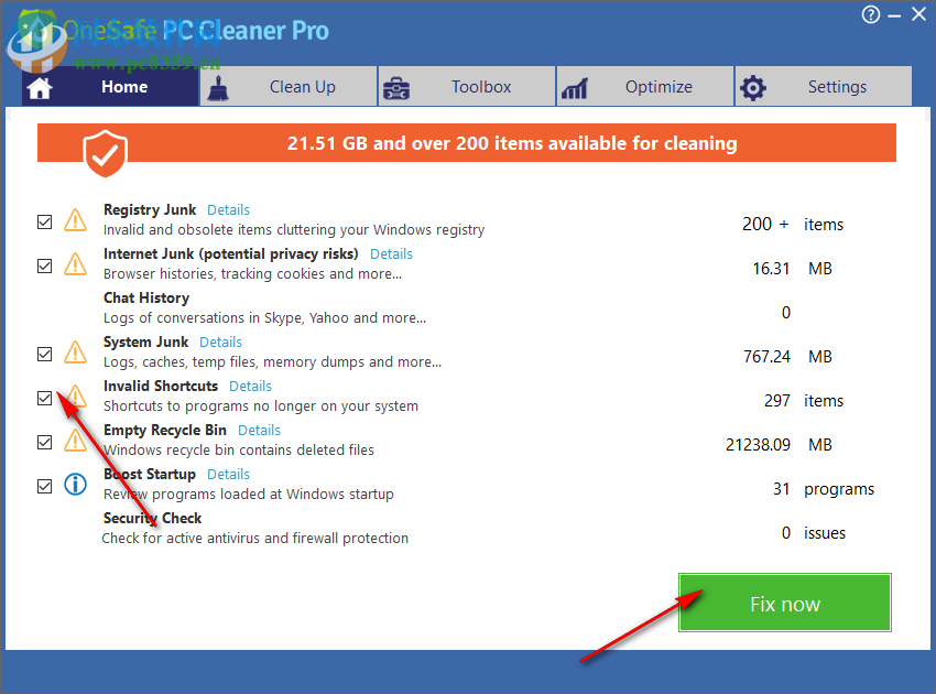 OneSafe PC Cleaner(系统清理)