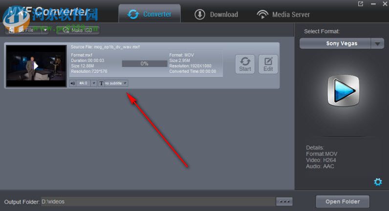 Dimo MXF Converter(MXF格式转换软件)