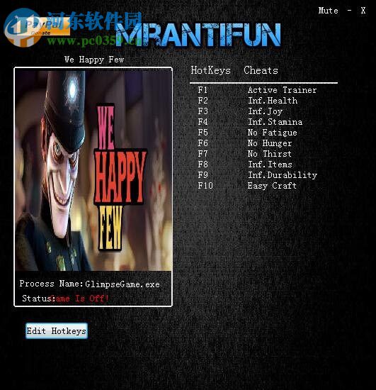 少数幸运儿九项修改器 1.1.69866