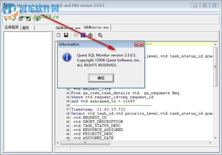 SQL Monitor(oracle语句追踪工具) 2.5.0.1 绿色版