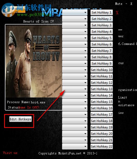 钢铁雄心4二十三项修改器 1.20