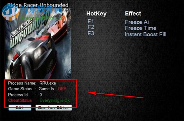 山脊赛车无限MrAntiFun修改器 1.2