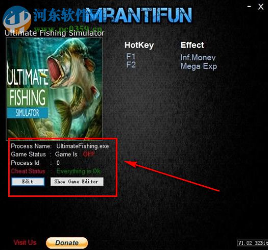 终极钓鱼模拟MrAntiFun修改器