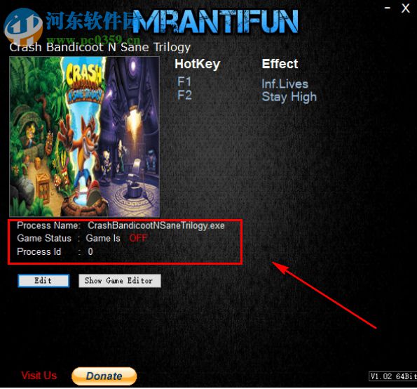 古惑狼三部曲重制版二项修改器