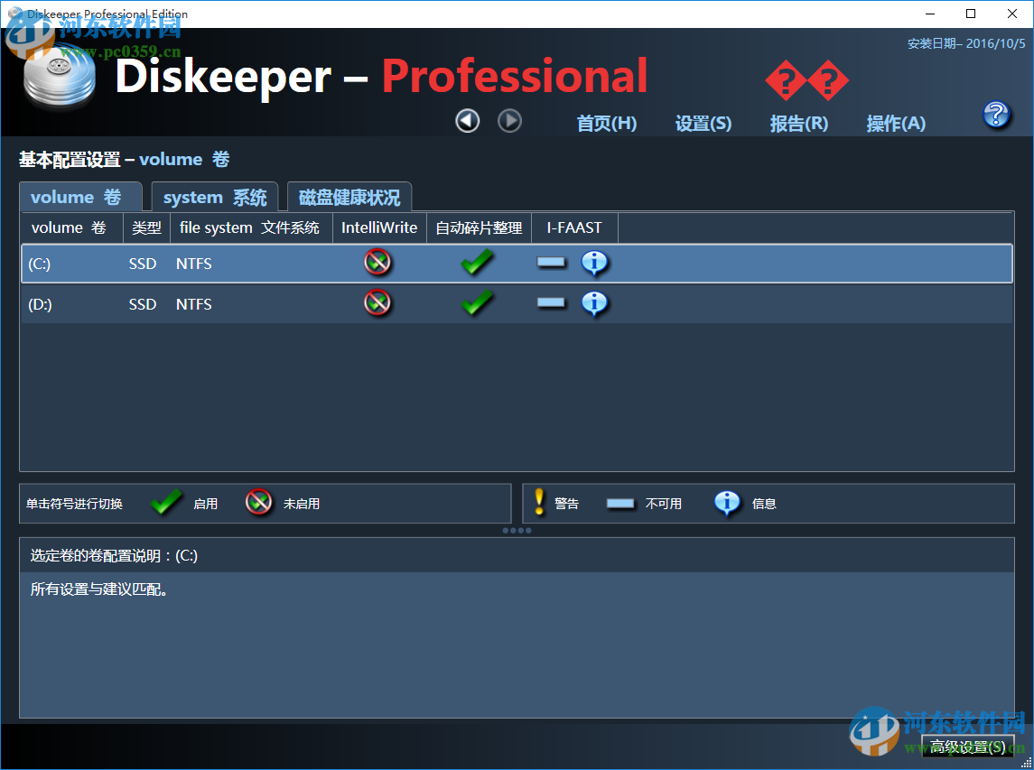 Condusiv Diskeeper(磁盘碎片整理工具) 20.0.1286 专业版